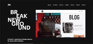 creative agency website