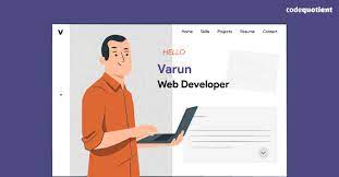 web developer portfolio