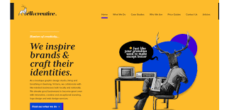 advertising agency website design