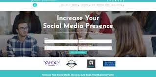 social media agency website