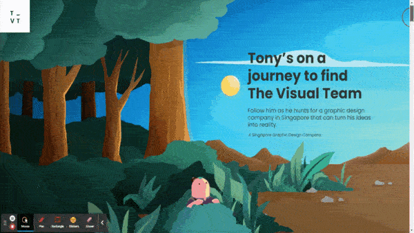 one page website design