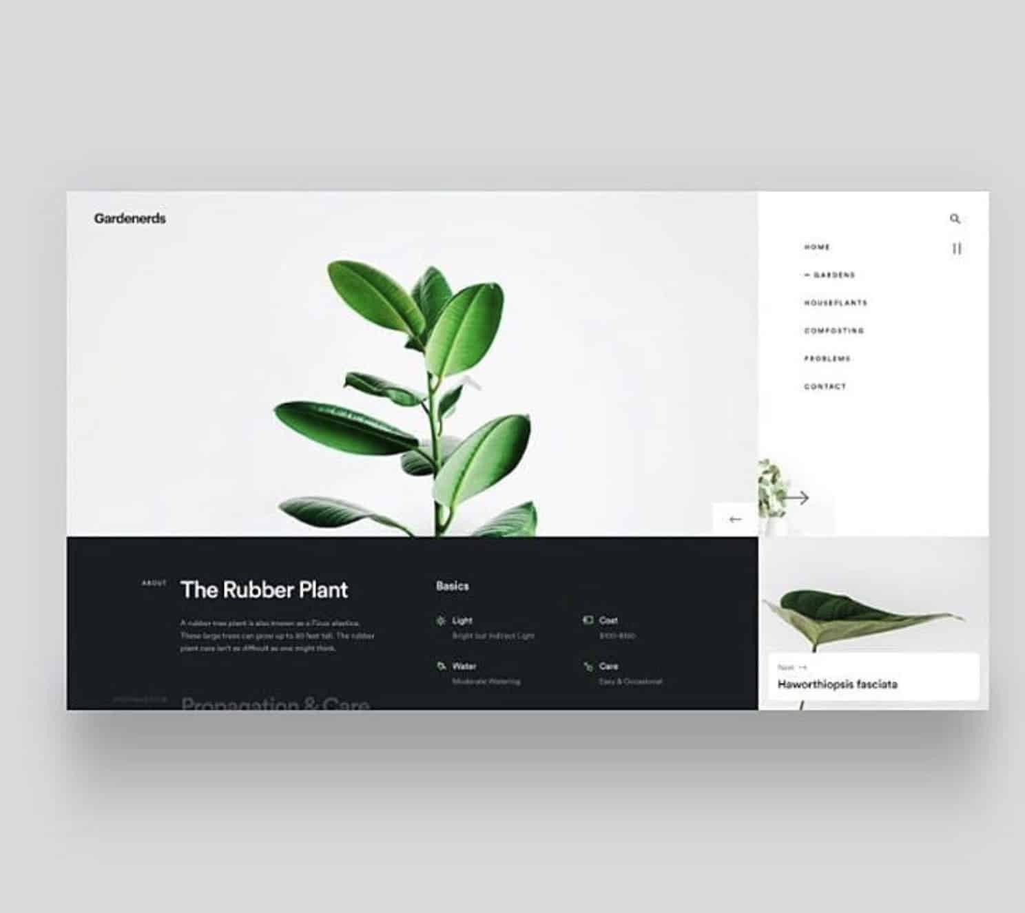 clean web design