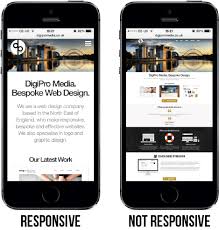 mobile responsive website