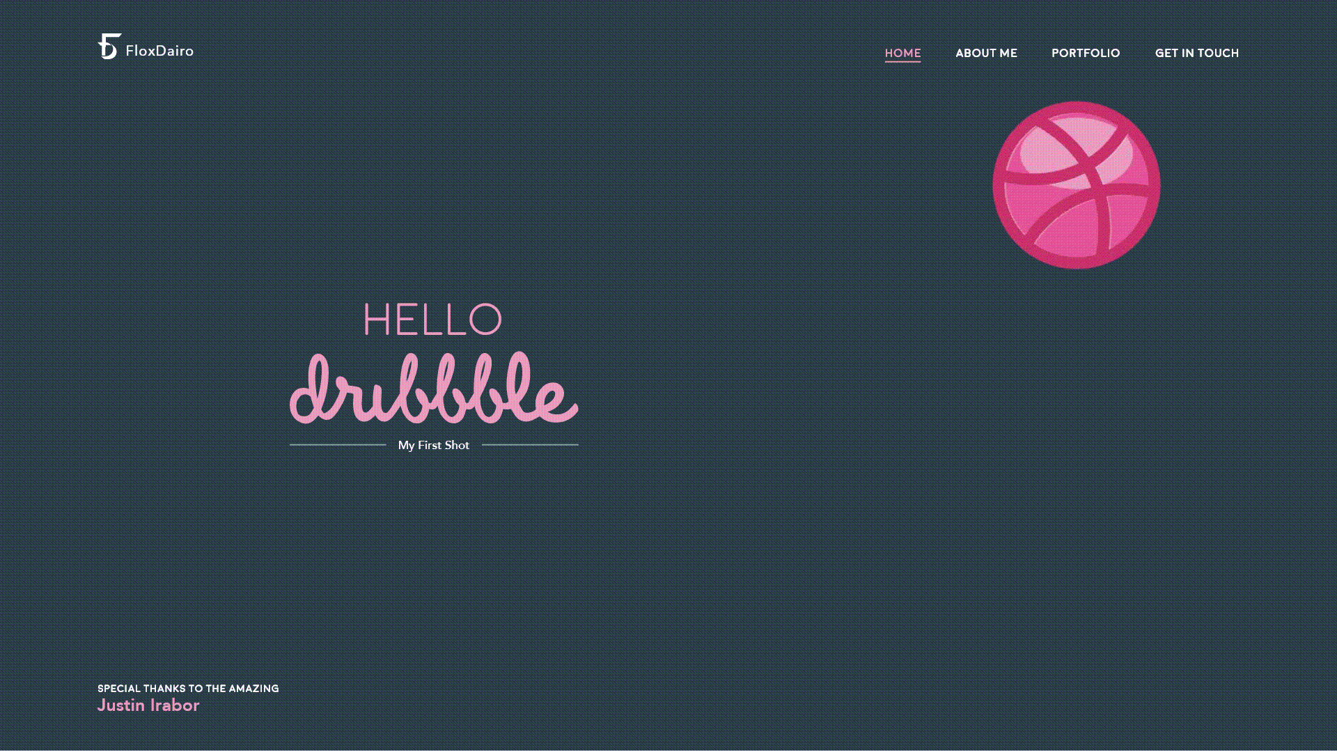 dribbble website