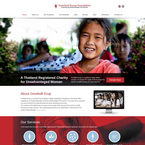 ngo website design