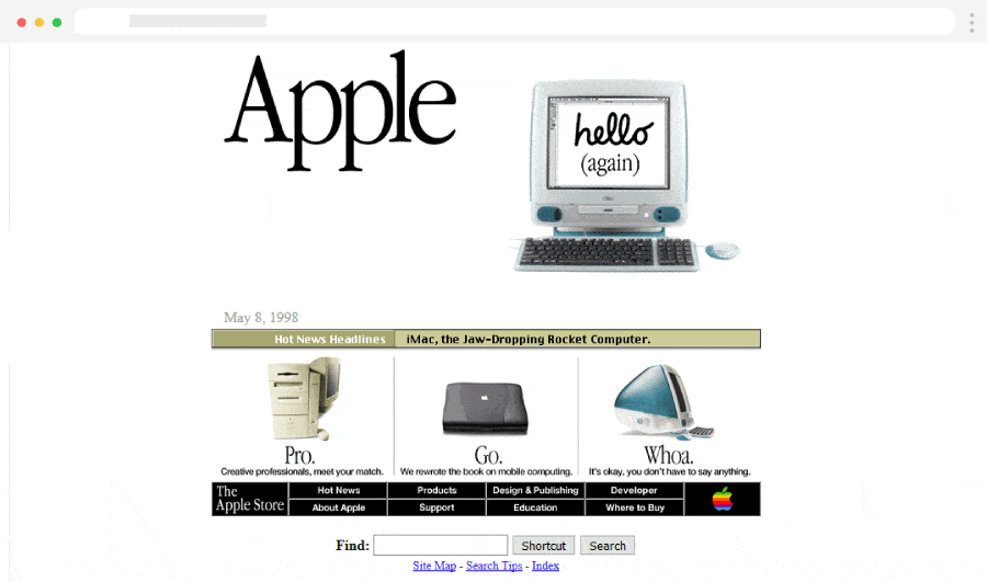 90s web design