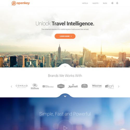 creative travel website design