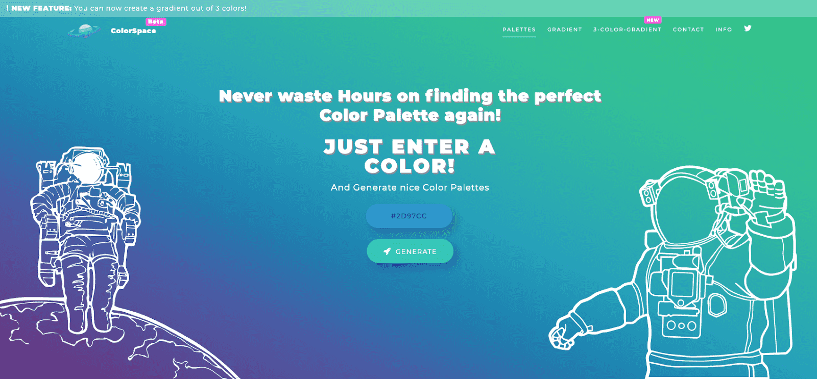 nice website design