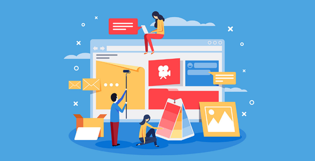 modern website design 2020