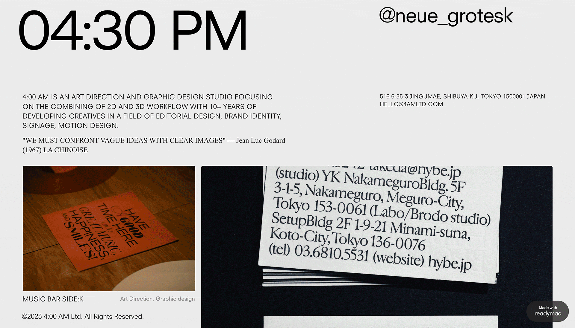 best design studio websites