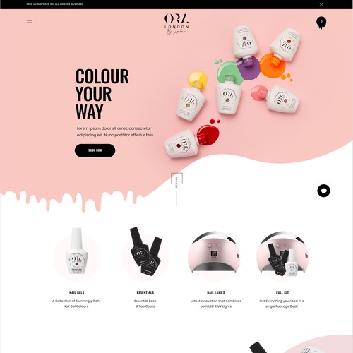bold web design