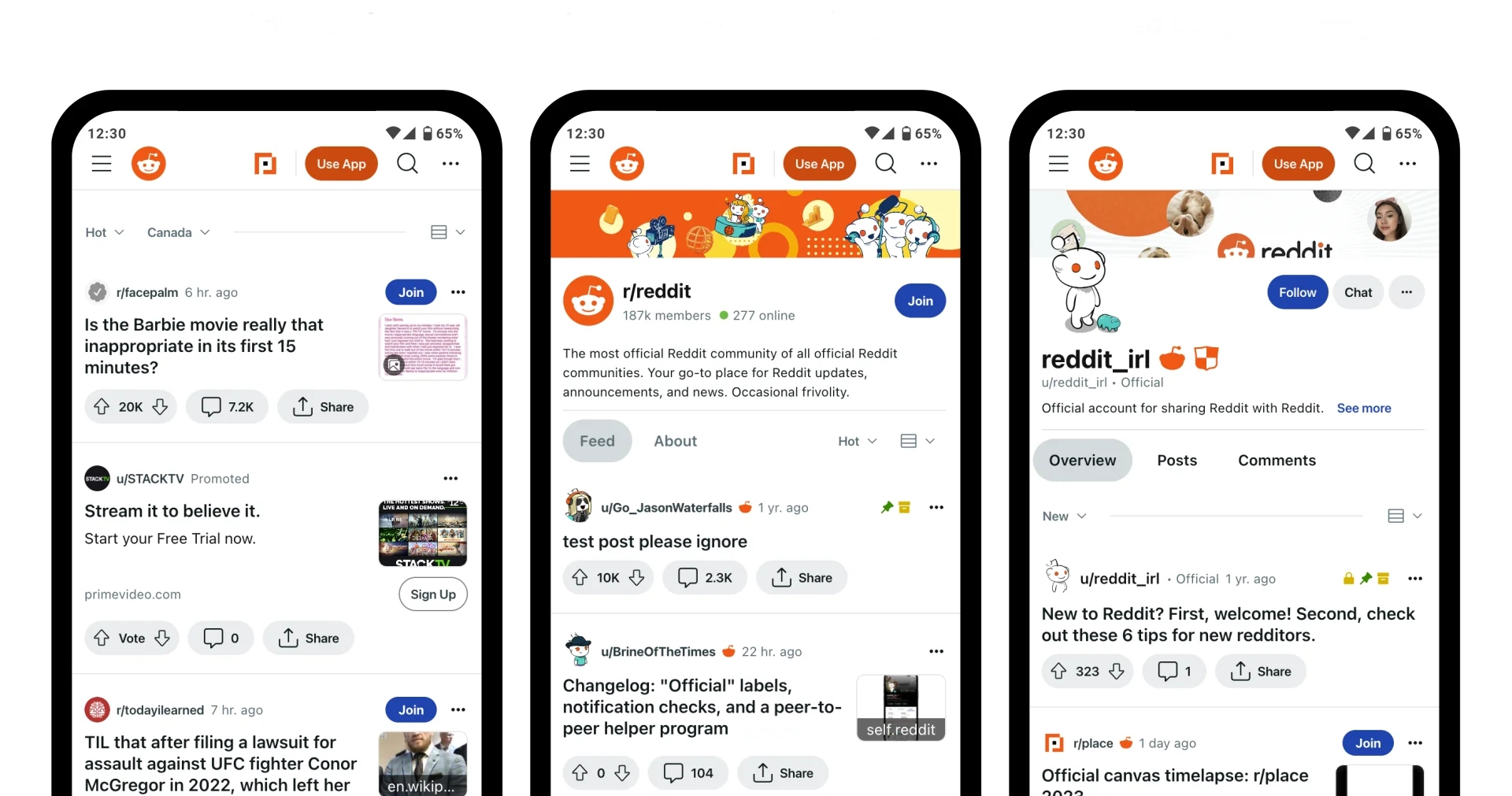 reddit web design