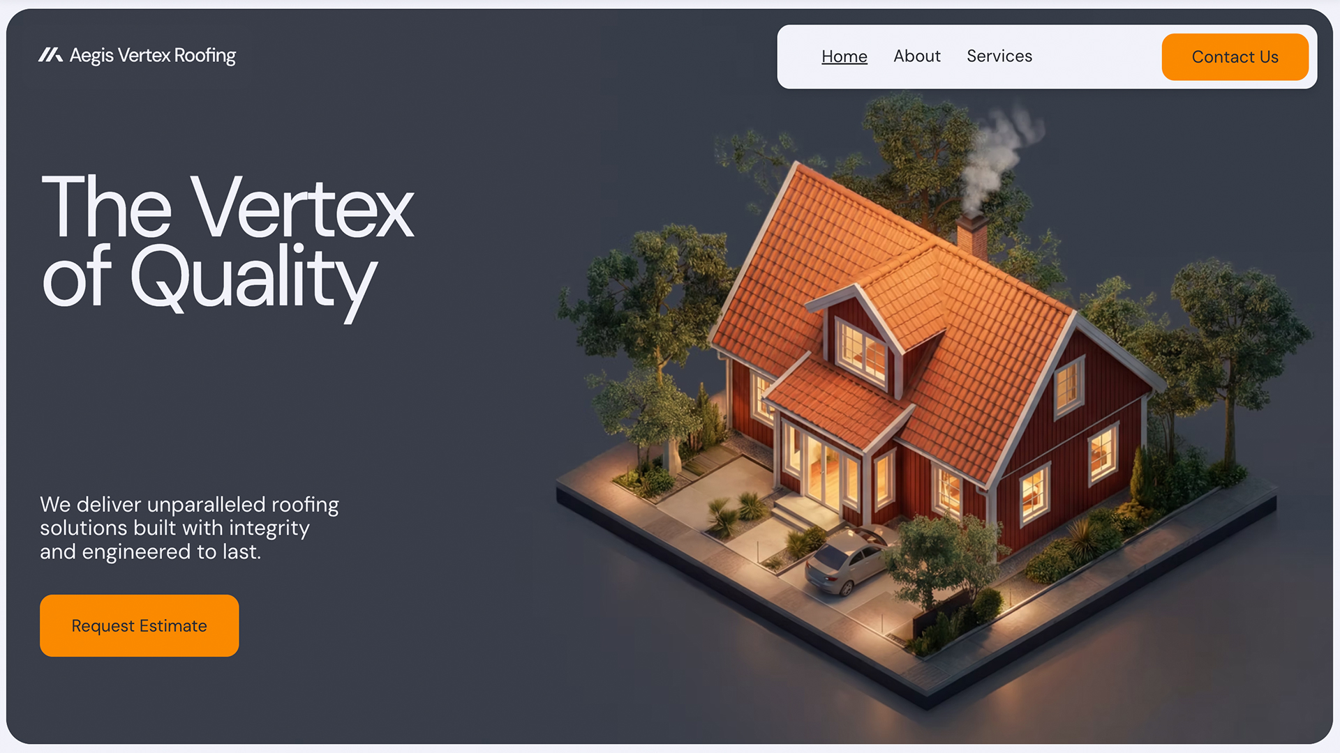 roofing web design